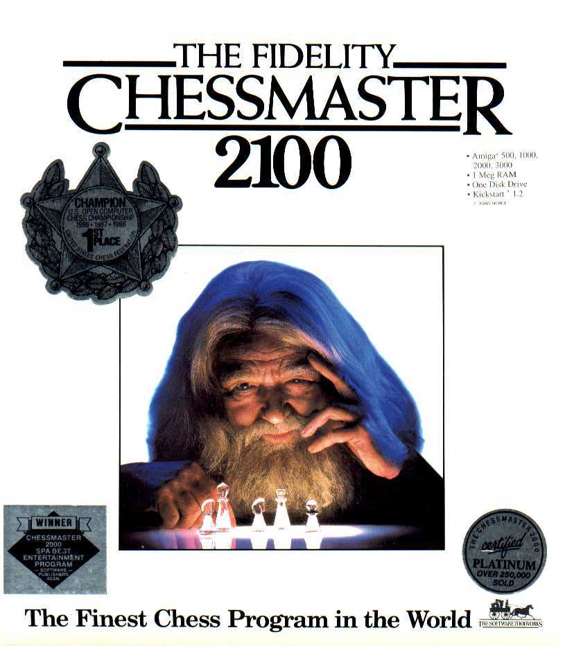 Naslovnica za The Fidelity Chessmaster 2100