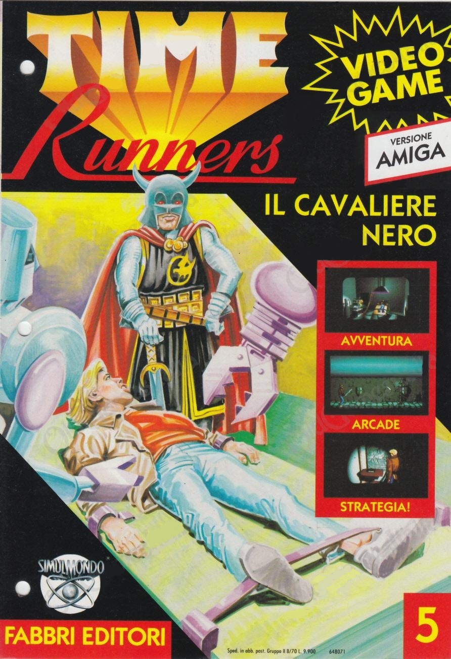Naslovnica za Time Runners 5: Il Cavaliere Nero