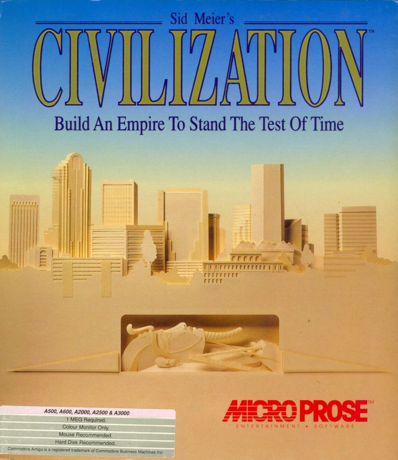 Naslovnica za Sid Meier's Civilization