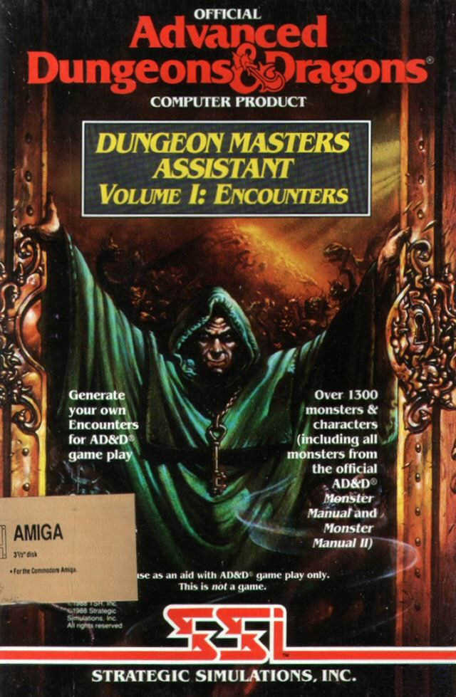 Naslovnica za Dungeon Masters Assistant: Volume I: Encounters