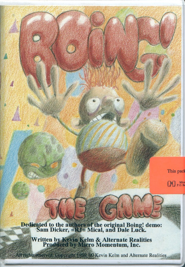 Naslovnica za Boing! The Game