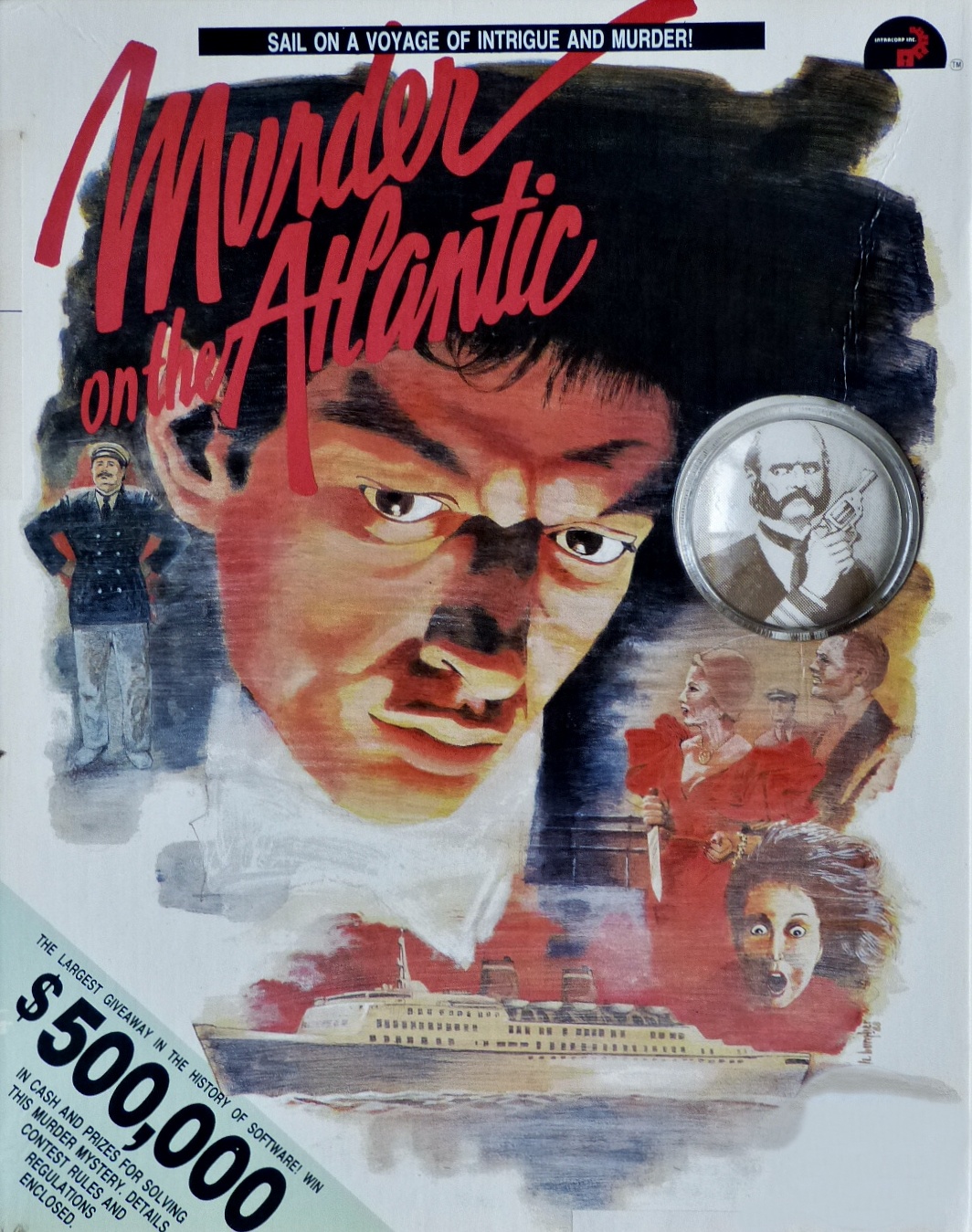 Naslovnica za Murder on the Atlantic